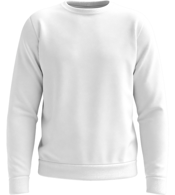 Comfort recycled unisex sweater_WHITE_front
