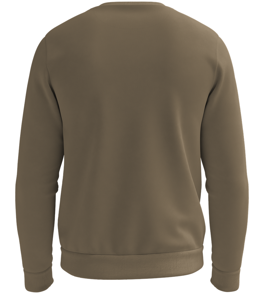 Comfort Essential Unisex Sweater_ARMY_back