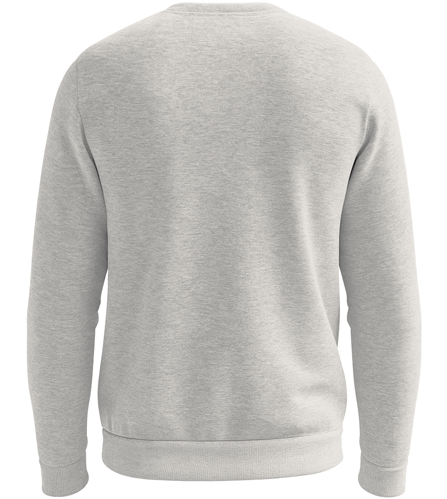 Comfort Essential Unisex Sweater_ASH_back