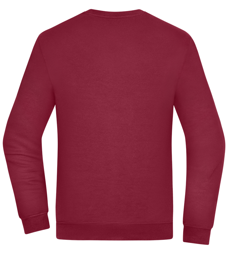 Comfort Essential Unisex Sweater_BORDEAUX_back