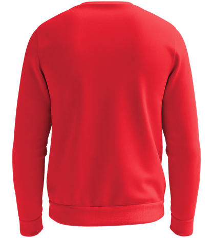 Comfort Essential Unisex Sweater_BRIGHT RED_back