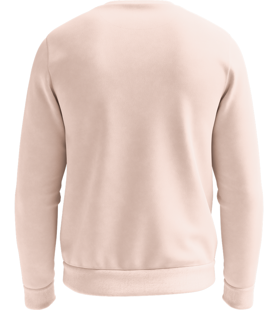 Comfort Essential Unisex Sweater_CREAMY PINK_back