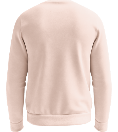 Comfort Essential Unisex Sweater_CREAMY PINK_back
