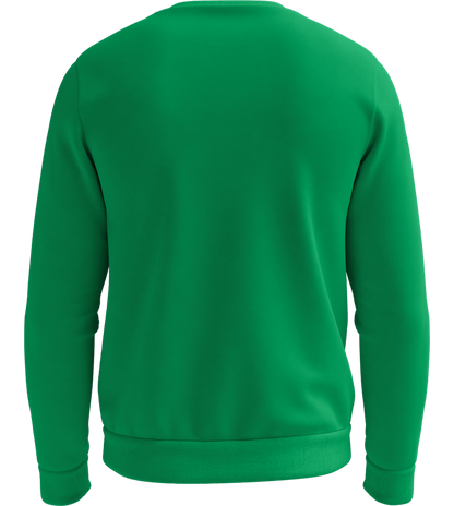 Comfort Essential Unisex Sweater_KELLY GREEN_back