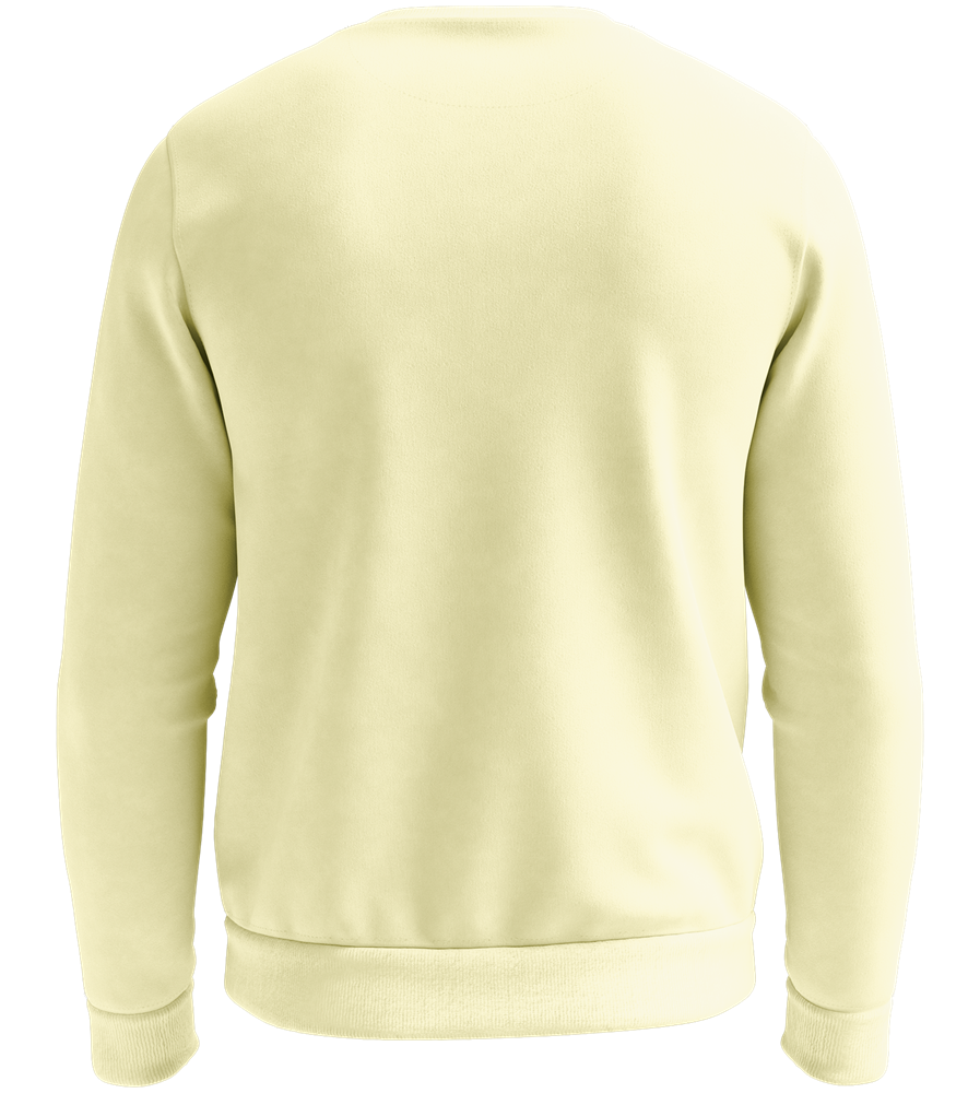 Comfort Essential Unisex Sweater_LIGHT YELLOW_back