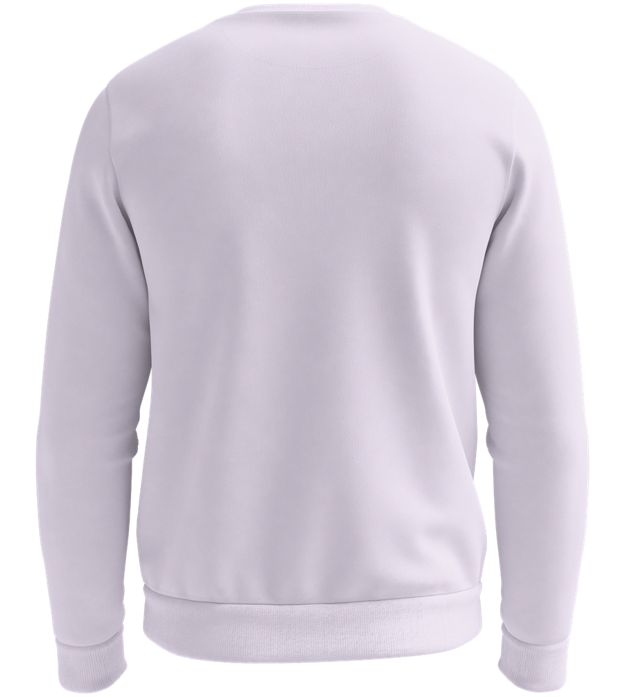 Comfort Essential Unisex Sweater_LILAK_back