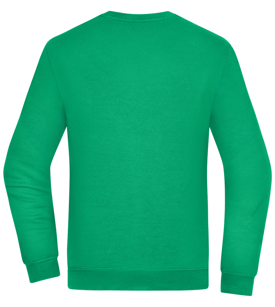 Comfort Essential Unisex Sweater_MEADOW GREEN_back