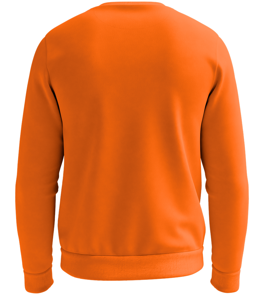 Comfort Essential Unisex Sweater_ORANGE_back