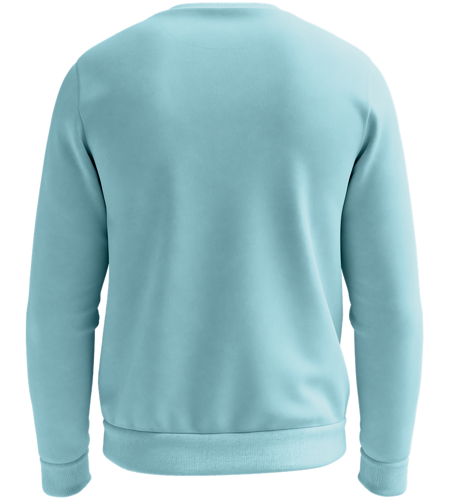 Comfort Essential Unisex Sweater_POOL BLUE_back
