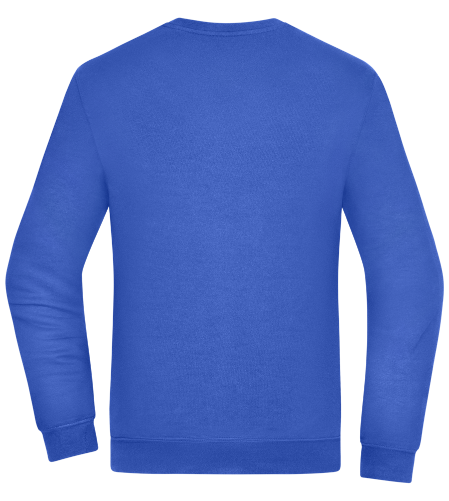 Comfort Essential Unisex Sweater_ROYAL_back