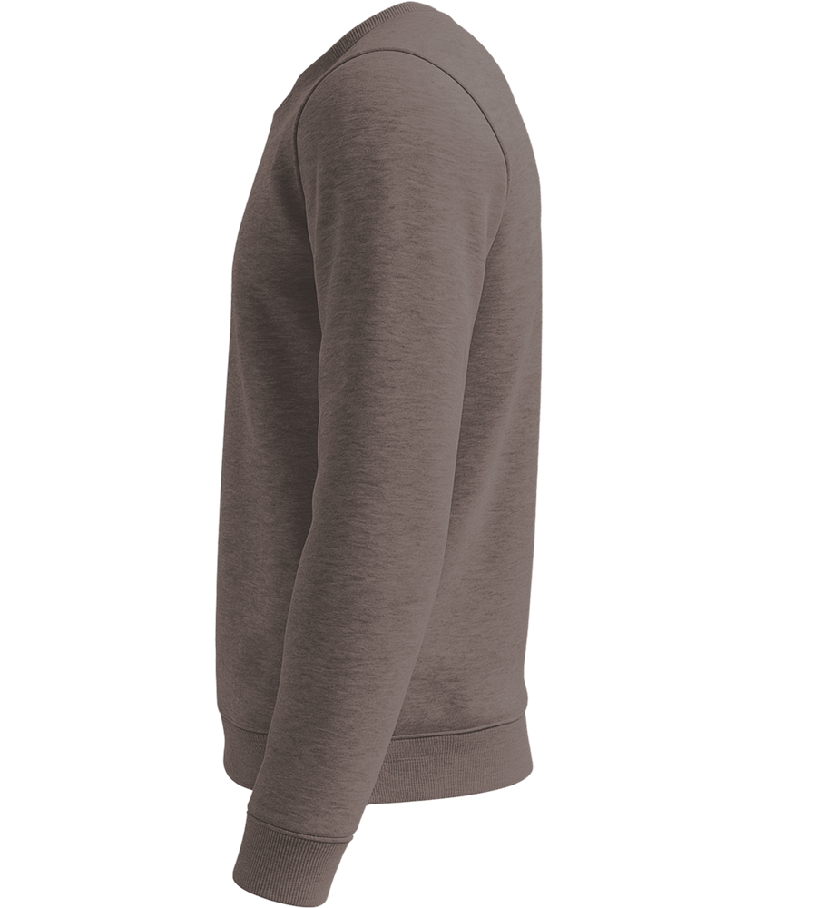 Comfort Essential Unisex Sweater_CHARCOAL MELANGE_left