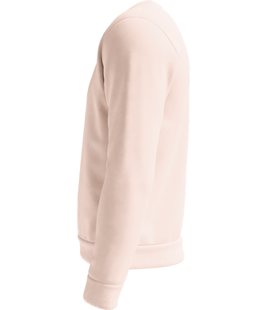 Comfort Essential Unisex Sweater_CREAMY PINK_left