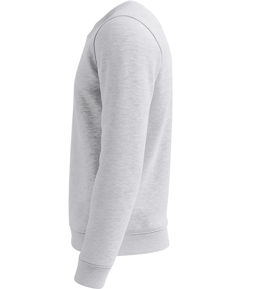 Comfort Essential Unisex Sweater_GREY MELANGE_left