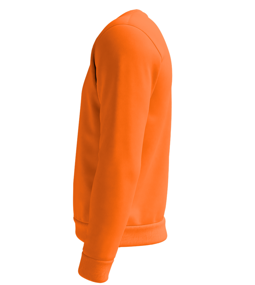 Comfort Essential Unisex Sweater_ORANGE_left
