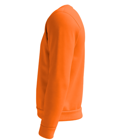 Comfort Essential Unisex Sweater_ORANGE_left
