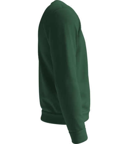 Comfort Essential Unisex Sweater_BOTTLE GREEN_right