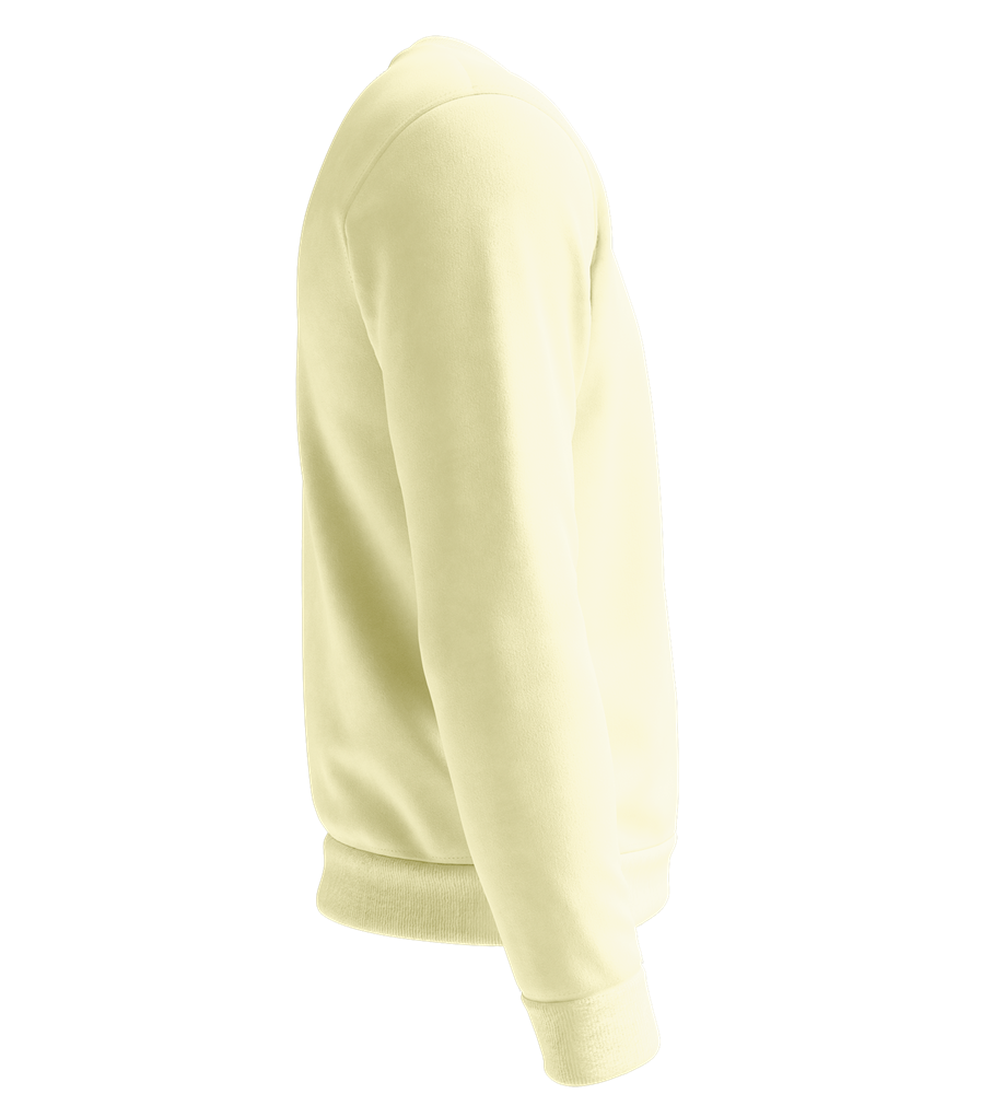 Comfort Essential Unisex Sweater_LIGHT YELLOW_right