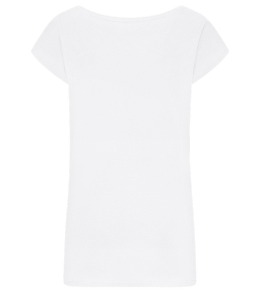 I am the Friend Design - Comfort long t-shirt_WHITE_back