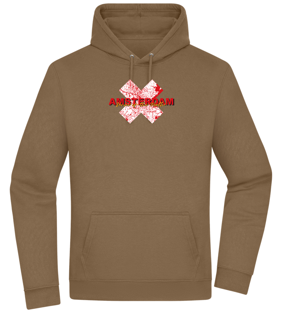 Venice of the North Design - Premium Essential Unisex Hoodie_ARMY_front