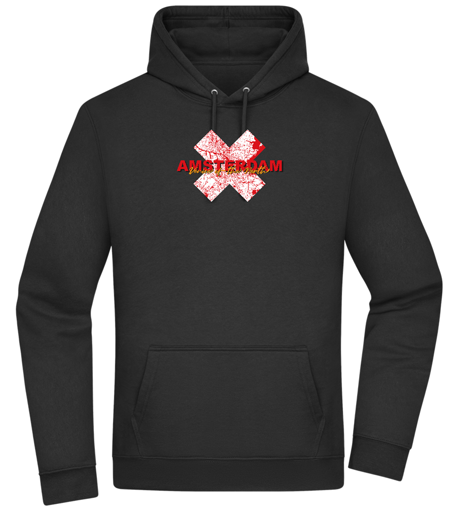 Venice of the North Design - Premium Essential Unisex Hoodie_BLACK_front