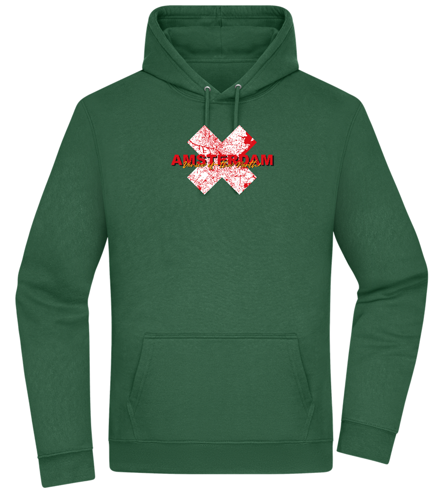 Venice of the North Design - Premium Essential Unisex Hoodie_GREEN BOTTLE_front