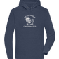 Dead Inside Caffeinated Design - Premium unisex hoodie_DENIM CHINA_front