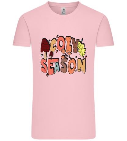 Cozy Season Design - Comfort Unisex T-Shirt_CANDY PINK_front