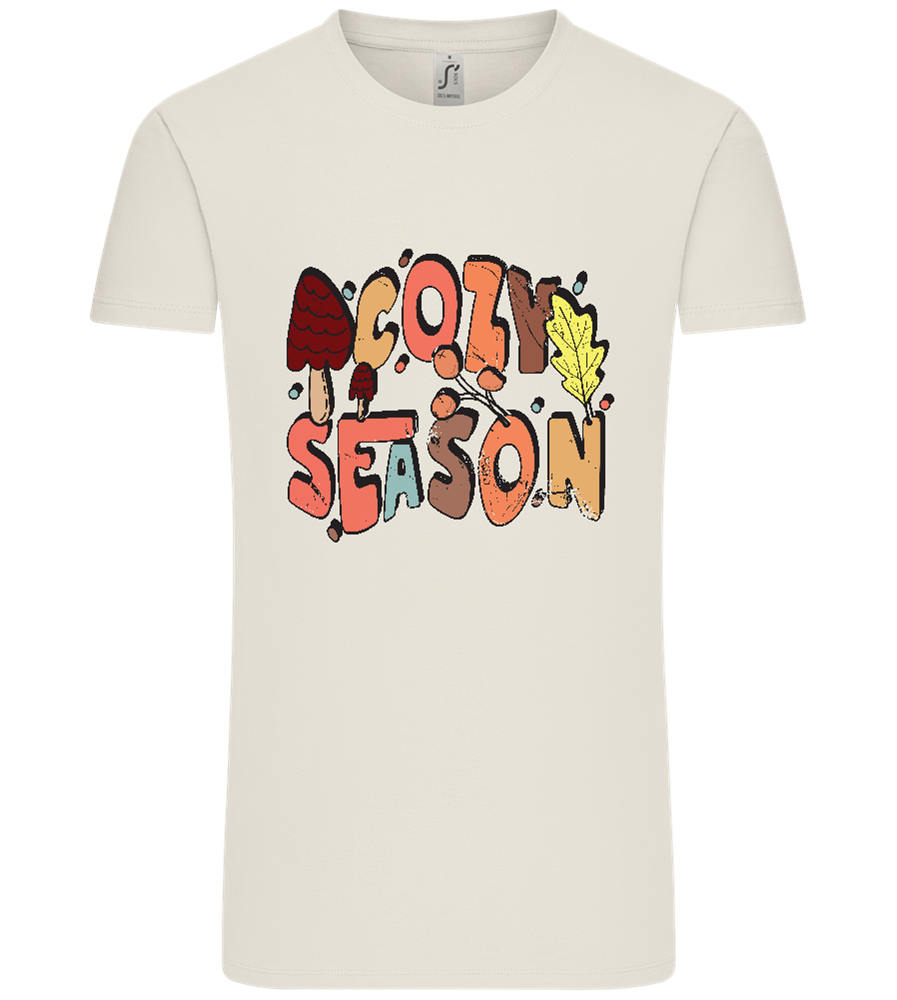 Cozy Season Design - Comfort Unisex T-Shirt_ECRU_front