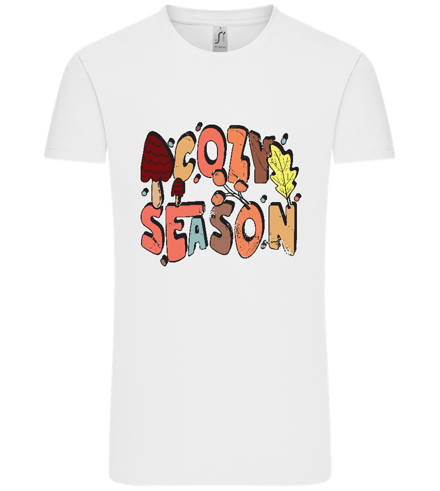 Cozy Season Design - Comfort Unisex T-Shirt_WHITE_front