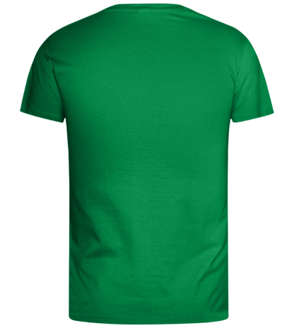 Periodic Table Genius Design - Basic men's t-shirt_MEADOW GREEN_back