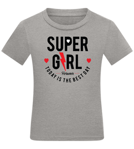 Super Girl Forever Design - Comfort kids fitted t-shirt