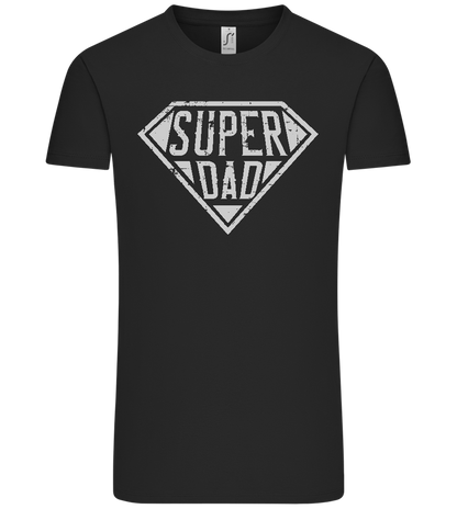 Super Dad 2 Design - Comfort Unisex T-Shirt_DEEP BLACK_front