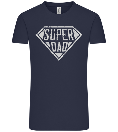 Super Dad 2 Design - Comfort Unisex T-Shirt_FRENCH NAVY_front