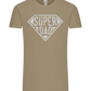 Super Dad 2 Design - Comfort Unisex T-Shirt_KHAKI_front