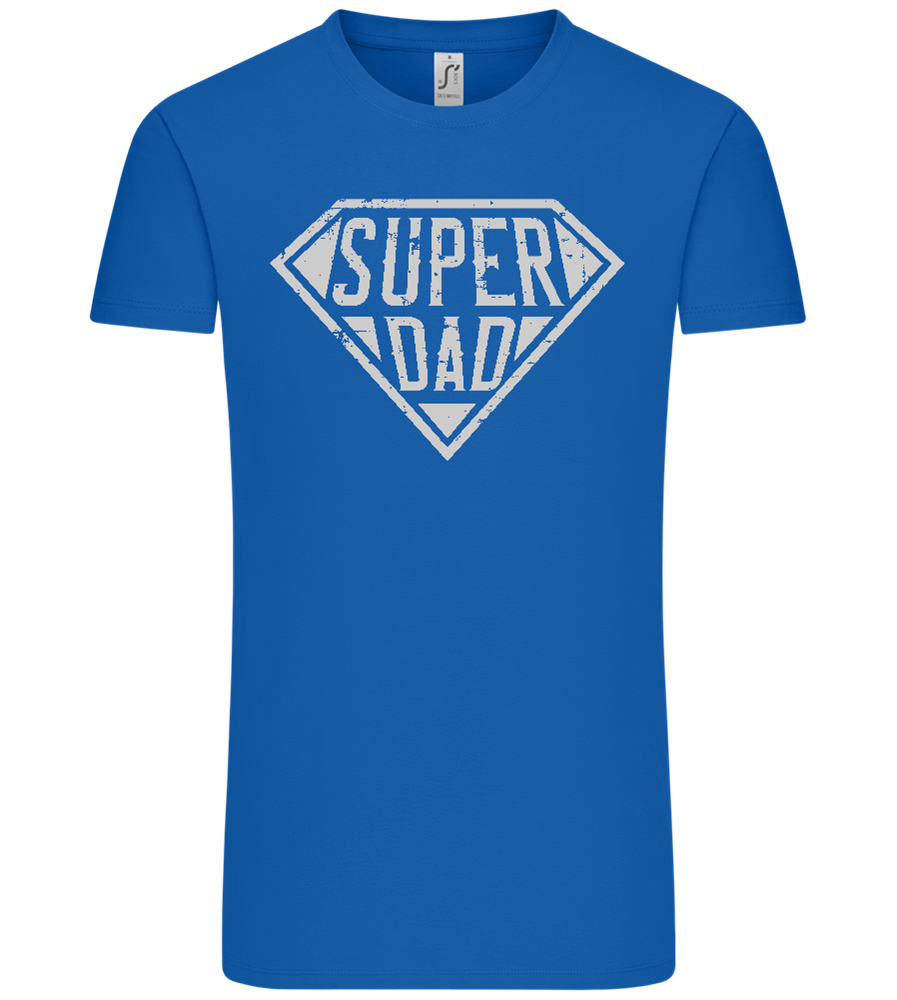 Super Dad 2 Design - Comfort Unisex T-Shirt_ROYAL_front