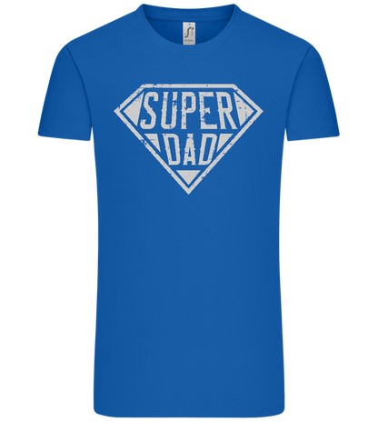 Super Dad 2 Design - Comfort Unisex T-Shirt_ROYAL_front