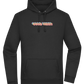 Good Vibes Rainbow Design - Premium Essential Unisex Hoodie_BLACK_front