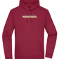 Good Vibes Rainbow Design - Premium Essential Unisex Hoodie_BORDEAUX_front