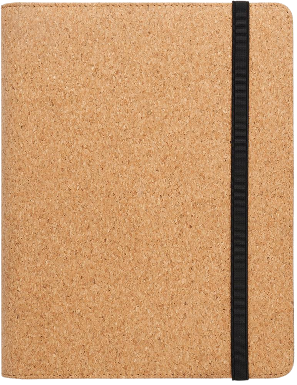 A5 Cork Conference Folder_BEIGE_front