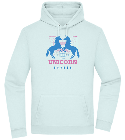 Unicorn Apparel 2023 Design - Premium Essential Unisex Hoodie_ARCTIC BLUE_front