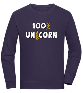 100 Percent Unicorn Design - Comfort unisex sweater