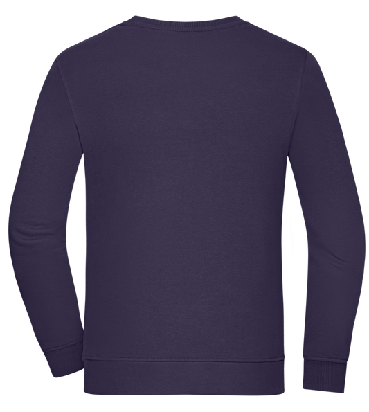100 Percent Unicorn Design - Comfort unisex sweater_FRENCH NAVY_back