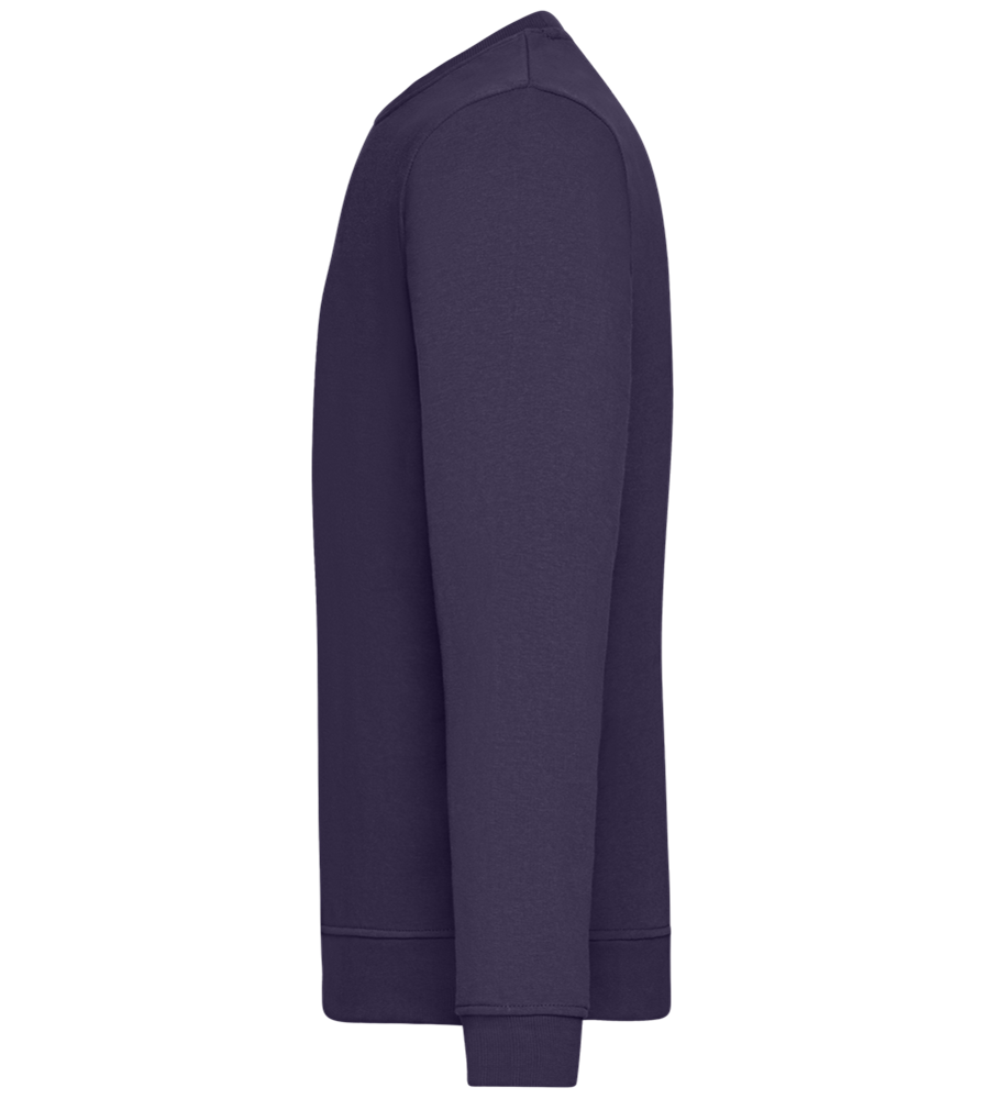 100 Percent Unicorn Design - Comfort unisex sweater_FRENCH NAVY_left