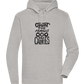 Count Memories Not Calories Design - Premium unisex hoodie_ORION GREY II_front