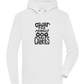 Count Memories Not Calories Design - Premium unisex hoodie_WHITE_front