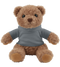 Teddy Bear Plush with Hoodie_GREY_front