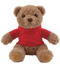 Teddy Bear Plush with Hoodie_RED_front