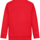 Unicorn Squad Logo Design - Comfort Kids Sweater_BRIGHT RED_back