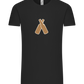 Two Beer Bottles Design - Comfort Unisex T-Shirt_DEEP BLACK_front