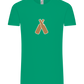 Two Beer Bottles Design - Comfort Unisex T-Shirt_SPRING GREEN_front